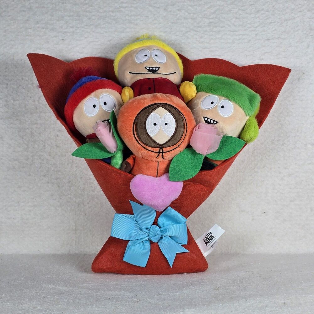 Ruz South Park 13" Plush Stuffed Kenny Stan Kyle Cartman Bouquet Fan Gifts